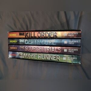 The Maze Runner Series Box Set Of 4 Paperback Books